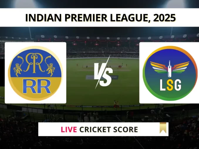RR vs LSG Live Score: Scorecard, Ball by Ball Commentary - Match 36, Indian Premier League