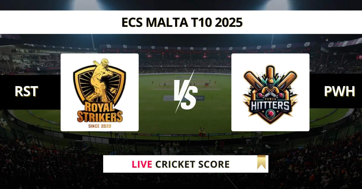 RST vs PWH Live Score: Scorecard, Ball by Ball Commentary - Match 8, E...
