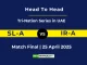 SL-A vs IR-A Player Battle, Head to Head Tri-Nation Series in UAE
