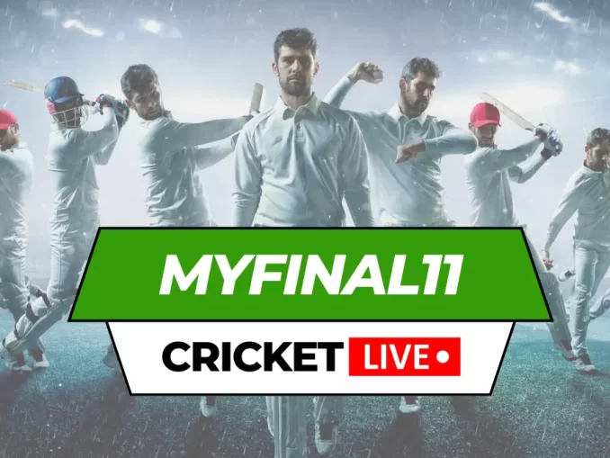 Today Match Live Cricket Score Ball by ball Commentary on Myfinal1