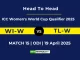 WI-W vs TL-W Player Battle & Head to Head Team Stats - ICC Women's World Cup Qualifier 2025