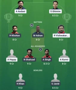 GOR vs MAL Dream11 Prediction Today: Match 23 Pitch Report, Playing11 and Stats | ECS T10 Santarem Premier 2025