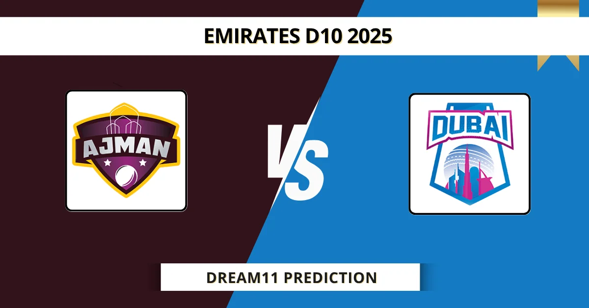AJM vs DUB Dream11 Prediction Today: Match 34 Fantasy Tips, Captain & ...