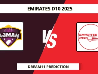 AJM vs EMR Dream11 Prediction Emirates D10 2025