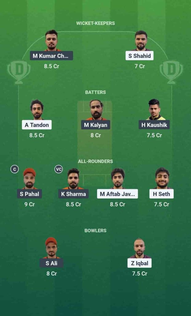 AJM vs FUJ Dream11 Prediction