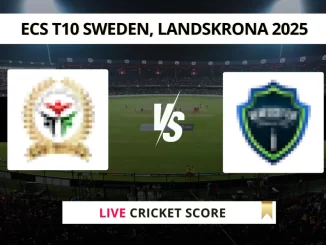 AKIF vs MAL Live Cricket Score ECS T10 Sweden, Landskrona 2025