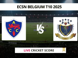 ANT vs BEV Live Cricket Score ECSN Belgium T10 2025