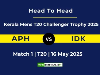 APH vs IDK Player Battle, Head to Head Kerala Mens T20 Challenger Trophy 2025