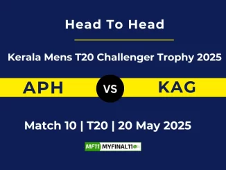 APH vs KAG Player Battle, Head to Head Kerala Mens T20 Challenger Trophy 2025