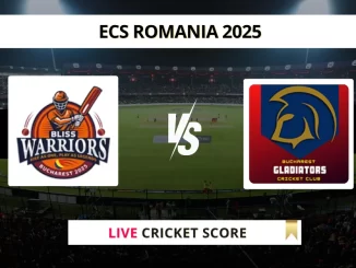 BWR vs BUG Live Cricket Score ECS Romania 2025