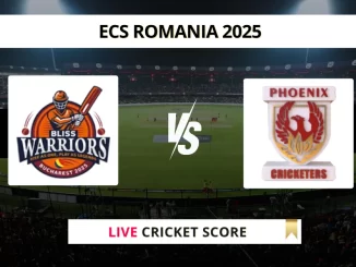 BWR vs PHO Live Cricket Score ECS Romania 2025