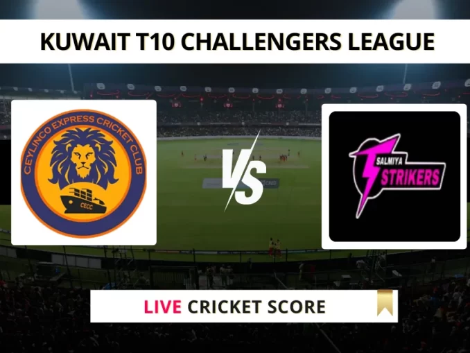 CECC vs SAS Live Cricket Score Kuwait T10 Challengers League 2020