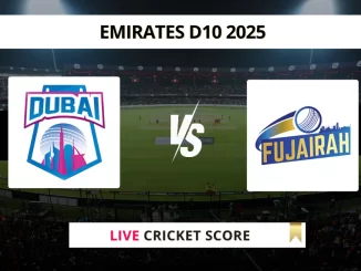 DUB vs FUJ Live Cricket Score Emirates D10 2025