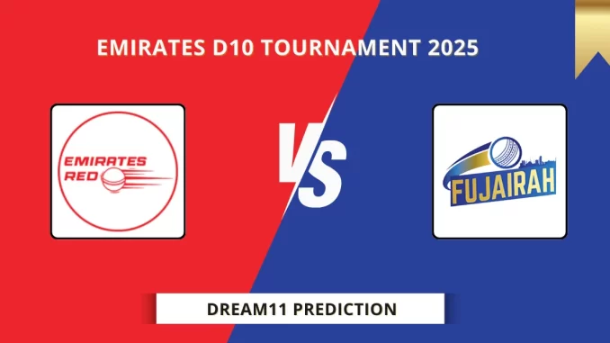 EMR vs FUJ Dream11 Prediction Emirates D10 Tournament 2025