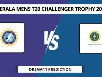 ERL vs CDS Dream11 Prediction Kerala Mens T20 Challenger Trophy 2025