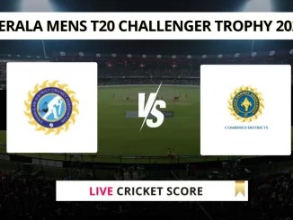 ERL vs CDS Live Cricket Score Kerala Mens T20 Challenger Trophy 2025