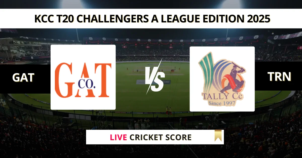GAT vs TRN Live Score: Scorecard, Ball by Ball Commentary - Match 14, ...