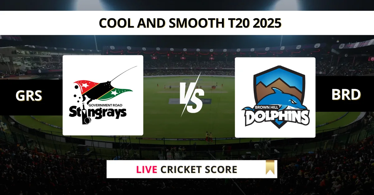 GRS vs BRD Live Score: Scorecard, Ball by Ball Commentary - Match 3, W...