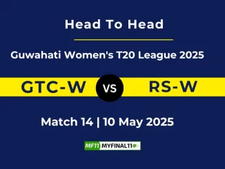 GTC-W vs RS-W Player Battle, Head to Head Guwahati Women's T20 League 2025