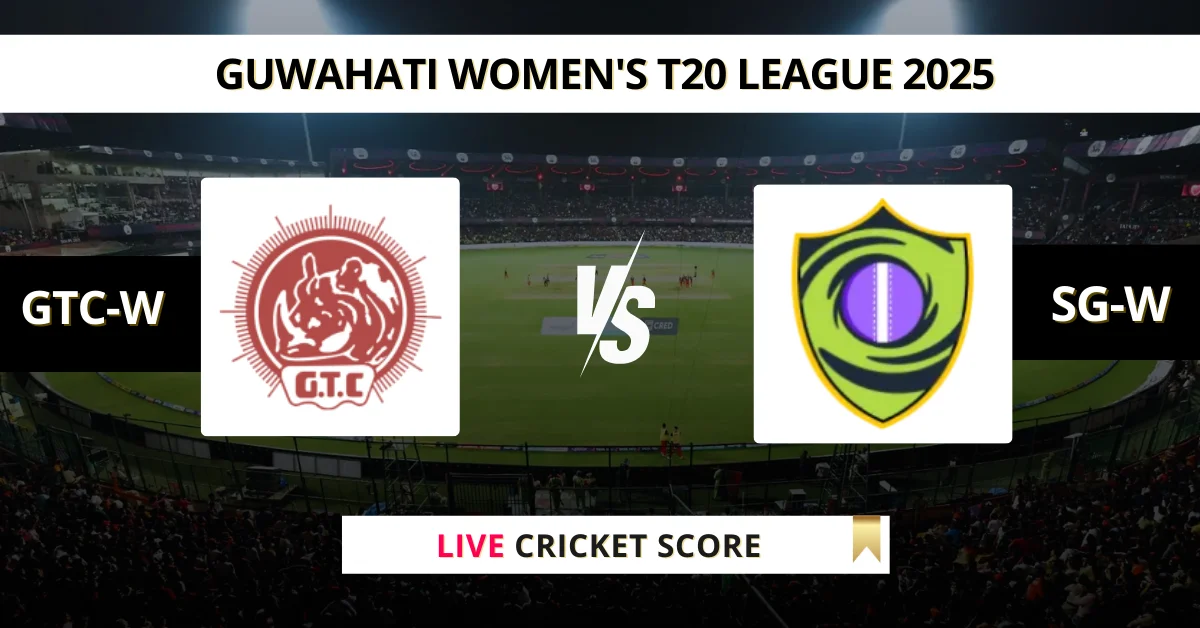 GTC-W vs SG-W Live Score: Scorecard, Ball by Ball Commentary - Match 2...