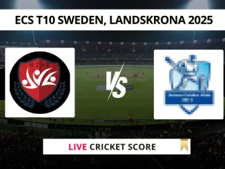 _HSG vs ARI Live Cricket Score ECS T10 Sweden, Landskrona 2025