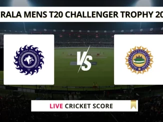 KOD vs PAL Cricket Score Kerala Mens T20 Challenger Trophy 2025