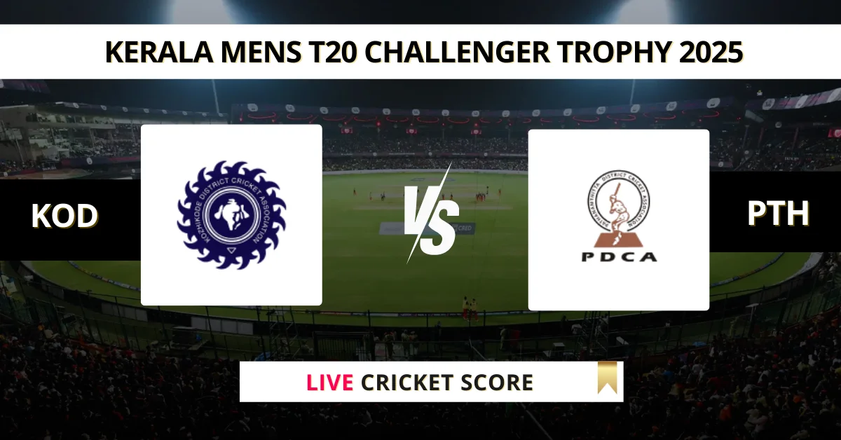 KOD vs PTH Live Score: Scorecard, Ball by Ball Commentary - Match 19, ...