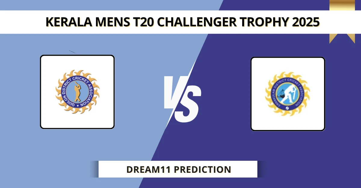 KOL vs ERL Dream11 Prediction Today: Match 30 Fantasy Tips, Captain &a...