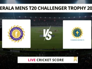 KOY vs CDS Live Cricket Score Kerala Mens T20 Challenger Trophy 2025