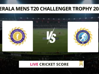 KOY vs ERL Live Cricket Score Kerala Mens T20 Challenger Trophy 2025