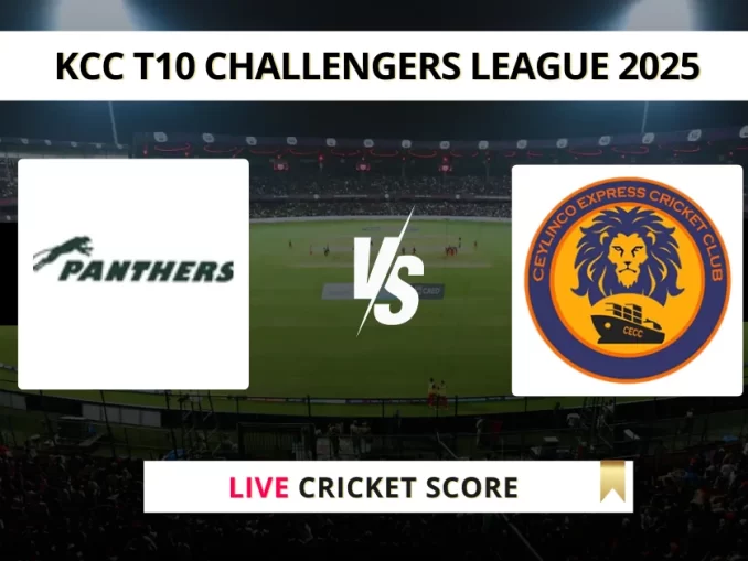 KRM vs CECC Live Cricket Score KCC T10 Challengers League 2025