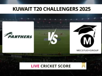 KRM vs MEC Live Cricket Score Kuwait T20 Challengers 2025