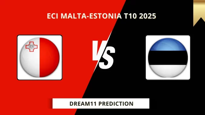 MAL vs EST Dream11 Prediction, ECI Malta-Estonia T10 2025