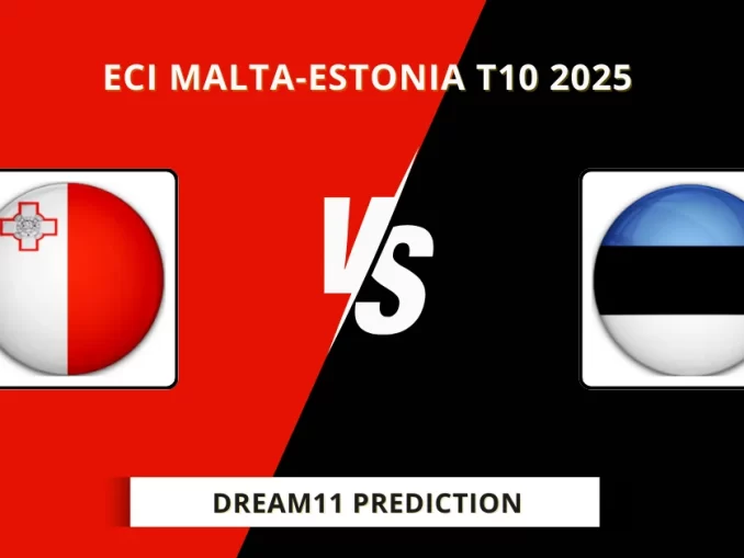 MAL vs EST Dream11 Prediction, ECI Malta-Estonia T10 2025