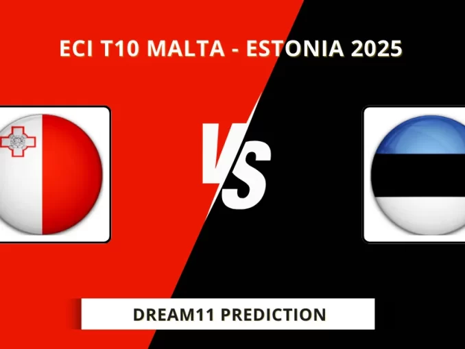 MAL vs EST Dream11 Prediction, ECI T10 Malta - Estonia 2025