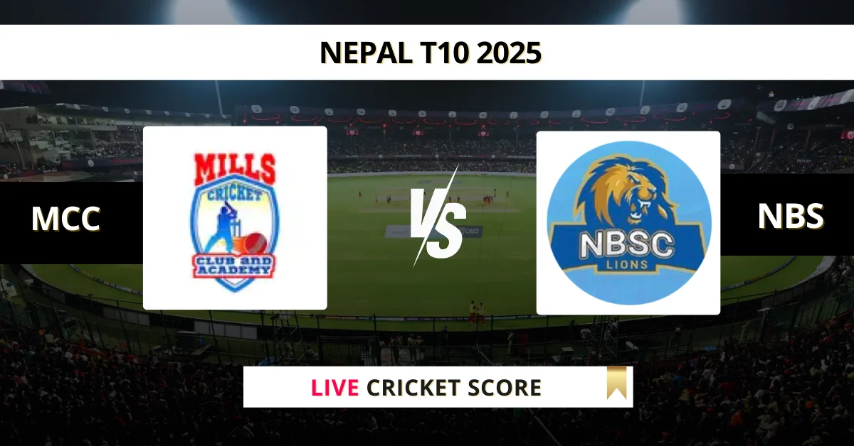 MCC vs NBS Live Score: Scorecard, Ball by Ball Commentary - Match 4, N...