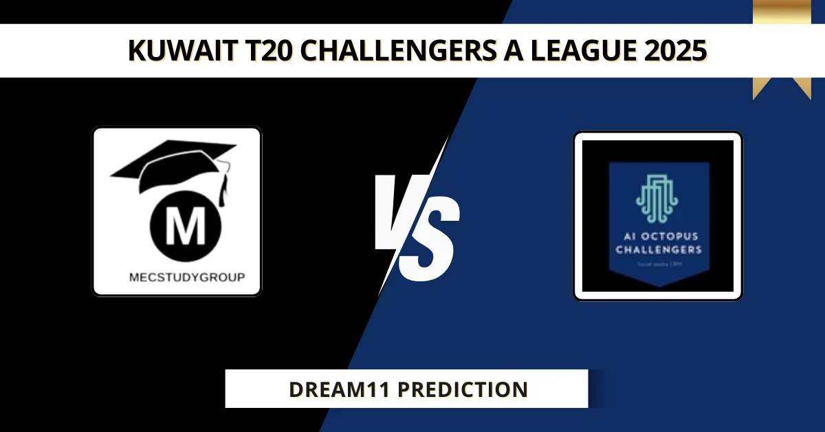 MEC vs AIOC Dream11 Prediction Today: Match 11 Fantasy Tips, Captain &...