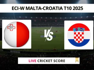 MLT-W vs CRO-W Live Cricket Score ECI-W Malta-Croatia T10 2025