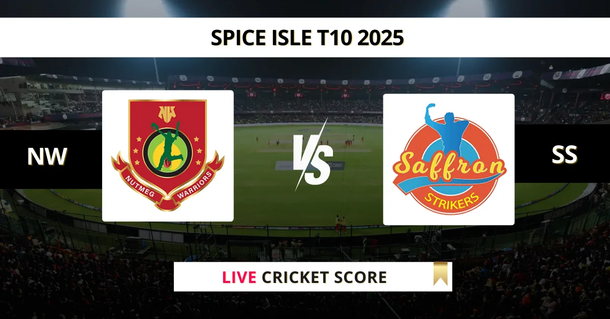 NW vs SS Live Score: Scorecard, Ball by Ball Commentary - Match 22, We...