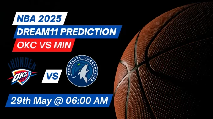 OKC vs MIN Dream11 Prediction Basketball: Lineup, Roster & Stats [NBA 2025]