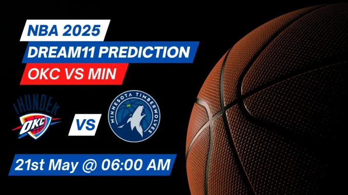 OKC vs MIN Dream11 Prediction Basketball: Lineup, Roster & Stats [NBA 2025]
