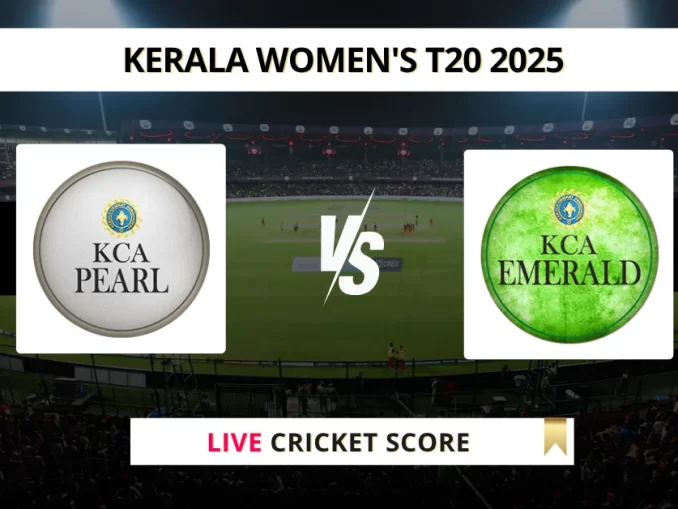 PEA vs EME Live Cricket Score Kerala Women's T20 2025