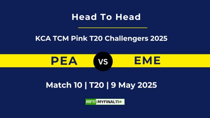 PEA vs EME Player Battle, Head to Head KCA TCM Pink T20 Challengers 2025 (1)