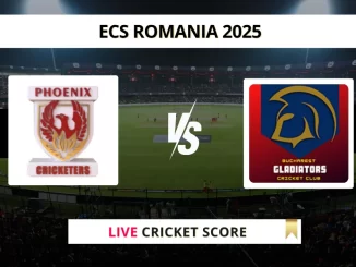 PHO vs BUG Live Cricket Score ECS Romania 2025
