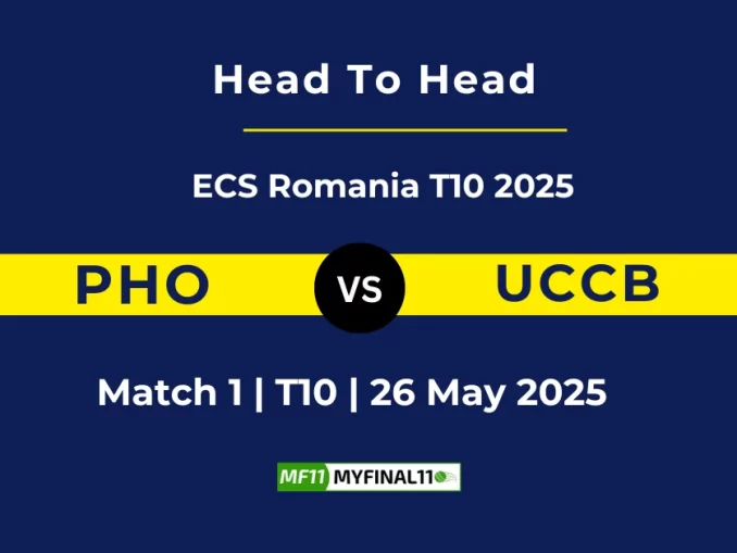 PHO vs UCCB Player Battle, Head to Head ECS Romania T10 2025