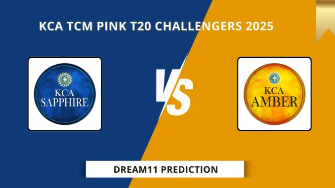SAP vs AMB Dream11 Prediction KCA TCM Pink T20 Challengers 2025