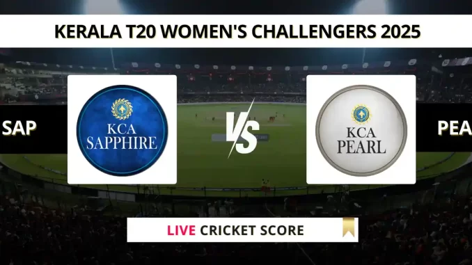 SAP vs PEA Live Score: Scorecard, Ball by Ball Commentary - Match 8, Kerala T20 Women's Challengers 2025