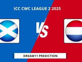 SCO vs NED Dream11 Prediction ICC CWC League 2 2025