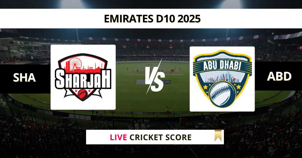 SHA vs ABD Live Score: Scorecard, Ball by Ball Commentary - Match 35, ...