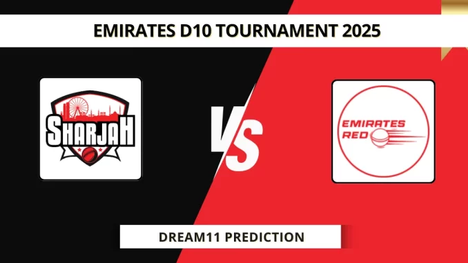 SHA vs EMR Dream11 Prediction Emirates D10 Tournament 2025